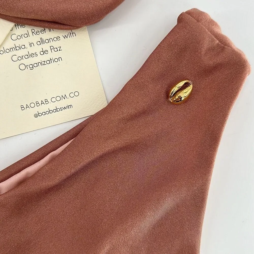 NWT Baobab Womens Brown Sugar Ola Top & Bottom Set Large